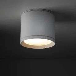 TK Lighting Aufbauspot Weiß Aluminium GX53 IP44 Ø8,4 cm Aufputz< Metall Lampen|Feuchtraumleuchten