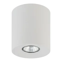 TK Lighting Aufbauspot Weiß Metall Ø 11 cm rund GU10 Zeitlos< Spots|Küchenlampen