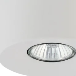TK Lighting Aufbauspot Weiß Metall Ø 11 cm rund GU10 Zeitlos< Spots|Küchenlampen