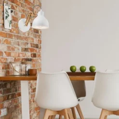 Lamkur Aufbaustrahler Beleuchtung Holz Modern TIASIA< Spots|Wandleuchten