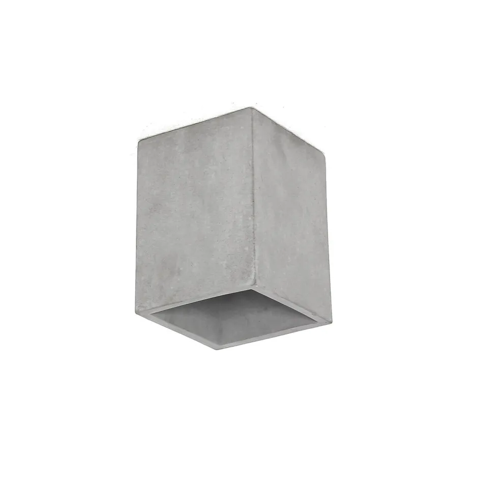 Betonlampen|Moderne Lampen*Easylight Aufbaustrahler Eckig Beton