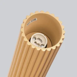 Sollux Aufputz Deckenspot GU10 H: 40 cm Ø 6,5 cm in Gold Modern< Küchenlampen|Metall Lampen