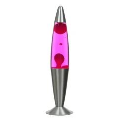Easylight Ausgefallene Lavalampe Pink 42cm hoch Retro JENNY< Glaslampen|Retro Lampen