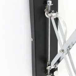 Steinhauer Ausziehbarer Wandspot Schwarz dimmbar E27 mit Stecker< Wohnzimmerlampen|Metall Lampen