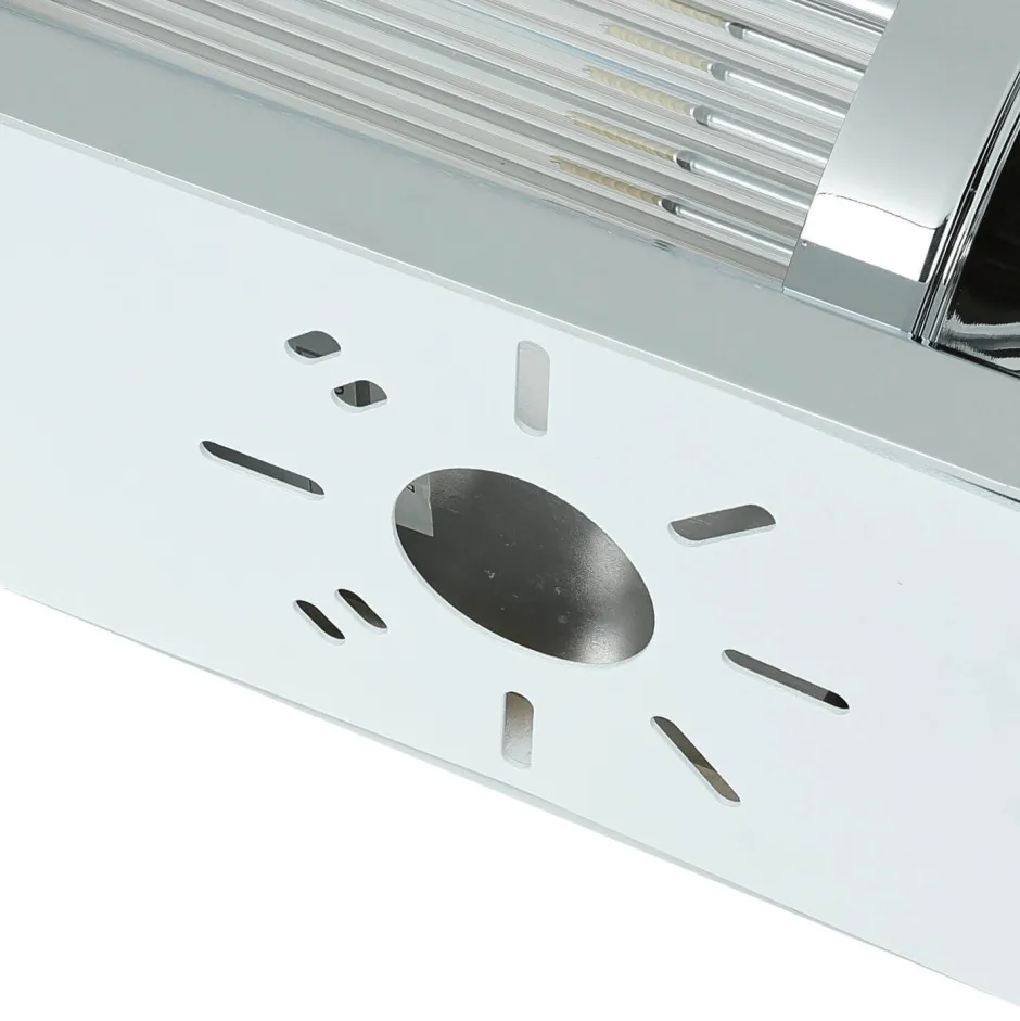 Glaslampen|Designerlampen*Elstead Bad Wandlampe in Chrom IP44 Design Leuchte ERVA