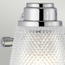 Elstead Badezimmerlampe LED G9 IP44 3000 K L: 81,8 cm Chrom VARDA< Flurlampen|Metall Lampen