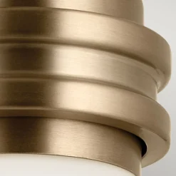 Elstead Badezimmerlampe Metall Glas mit LED G9 IP44 24 cm hoch< Wandleuchten|Küchenlampen