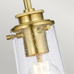 Glaslampen|Metall Lampen*Elstead Badezimmerlampe Spiegel B: 60,3 cm IP44 3x E27 Metall Glas