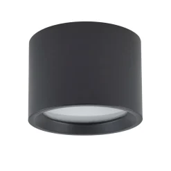 Wohnzimmerlampen|Metall Lampen*Nowodvorski Badlampe Decke IP54 GX53 Ø 8,5 cm klein Schwarz