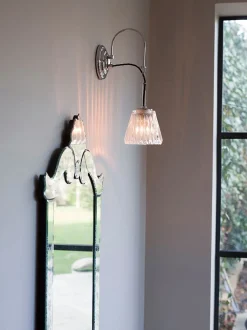 Elstead Badlampe LED aus Messing in Chrom IP44 spritzwasserdicht< Wandleuchten|Badezimmer Lampe