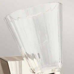 Elstead Badlampe LED Metall Glas H: 24,7 cm IP44 3000 K warmweiß< Led Lampen|Wandleuchten