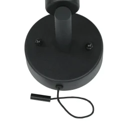 Nowodvorski Badlampe Wand IP44 Schwarz Weiß G9 Zugschalter Kugelschirm< Glaslampen|Metall Lampen