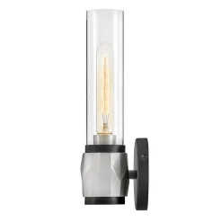 Elstead Badleuchte Metall Glas E27 IP44 H: 34,6 cm Modern GRETA< Wandleuchten|Flurlampen