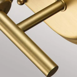 Wandleuchten|Badezimmer Lampe*Elstead Badleuchte Metall Glas IP44 H: 21,6 cm 3000 K LED G9 AVORIO