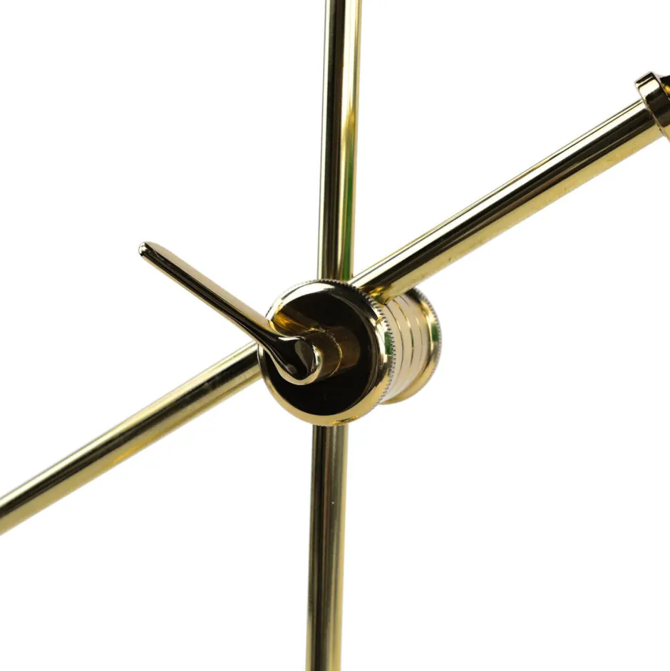 Glaslampen|Metall Lampen*Giovanni Battista Bankerlampe Grün aus Echt Messing Poliert