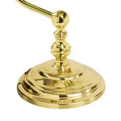 Tischlampen|Bürolampen*Giovanni Battista Bankerlampe Grün Messing massiv Glas 29 cm hoch schwenkbar