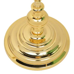 Giovanni Battista Bankerlampe Vergoldet 24 Karat aus Echt-Messing< Glaslampen|Metall Lampen