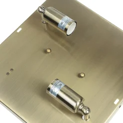 Searchlight Bauhaus Deckenleuchte Deckenlampe Bronze farben< Deckenleuchten|Flurlampen