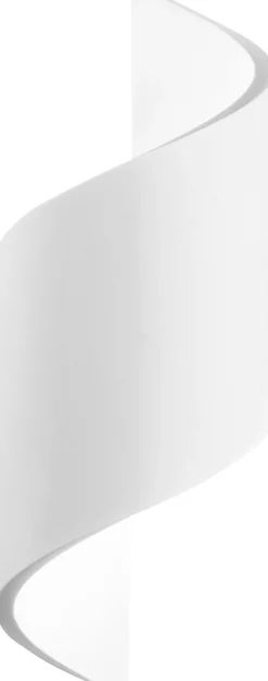 Wohnzimmerlampen|Flurlampen*Eco-Light Bemalbare Wandleuchte Gips Weiß H:30,5 cm G9 Modern