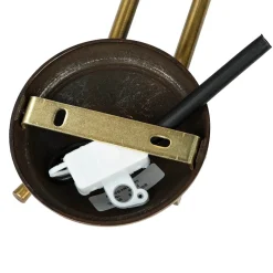 Giovanni Battista Bilderleuchte Bronze Hell aus Echt-Messing 30cm< Wandleuchten|Lampen Aus Aller Welt