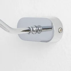 Giovanni Battista Bilderleuchte Chrom 30cm Echt-Messing< Wandleuchten|Lampen Aus Aller Welt