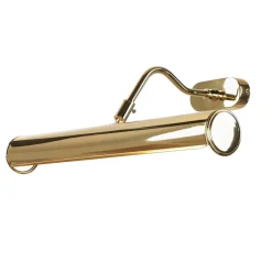 Giovanni Battista Bilderleuchte Echt-Messing Vergoldet 24K 40cm< Wandleuchten|Jugendstil Lampen