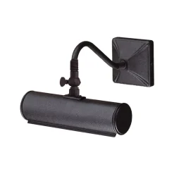 Elstead Bilderleuchte GAMBAR 3 B19cm Schwarz verstellbar< Wandleuchten|Metall Lampen