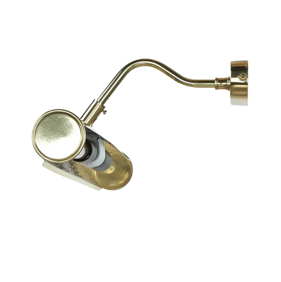 Giovanni Battista Bilderleuchte Messing B: 40 cm 2x E14 schwenkbar< Messinglampen|Lampen Aus Aller Welt