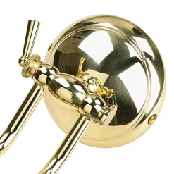 Wandleuchten|Jugendstil Lampen*Giovanni Battista Bilderleuchte Messing in Shabby Weiß Gold