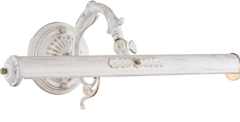 Maytoni Bilderleuchte Metall verstellbar 44,5 cm breit Weiß E14< Wandleuchten|Jugendstil Lampen