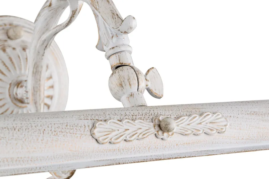 Maytoni Bilderleuchte Metall verstellbar 44,5 cm breit Weiß E14< Wandleuchten|Jugendstil Lampen