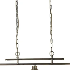 Searchlight Billardleuchte Esstisch B: 99 cm in Messing antik 3x E27< Hängelampen|Wohnzimmerlampen