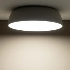 Deckenleuchten|Flurlampen*Nowodvorski Blendarme Deckenlampe Metall E27 Ø58 cm Grau wohnlich