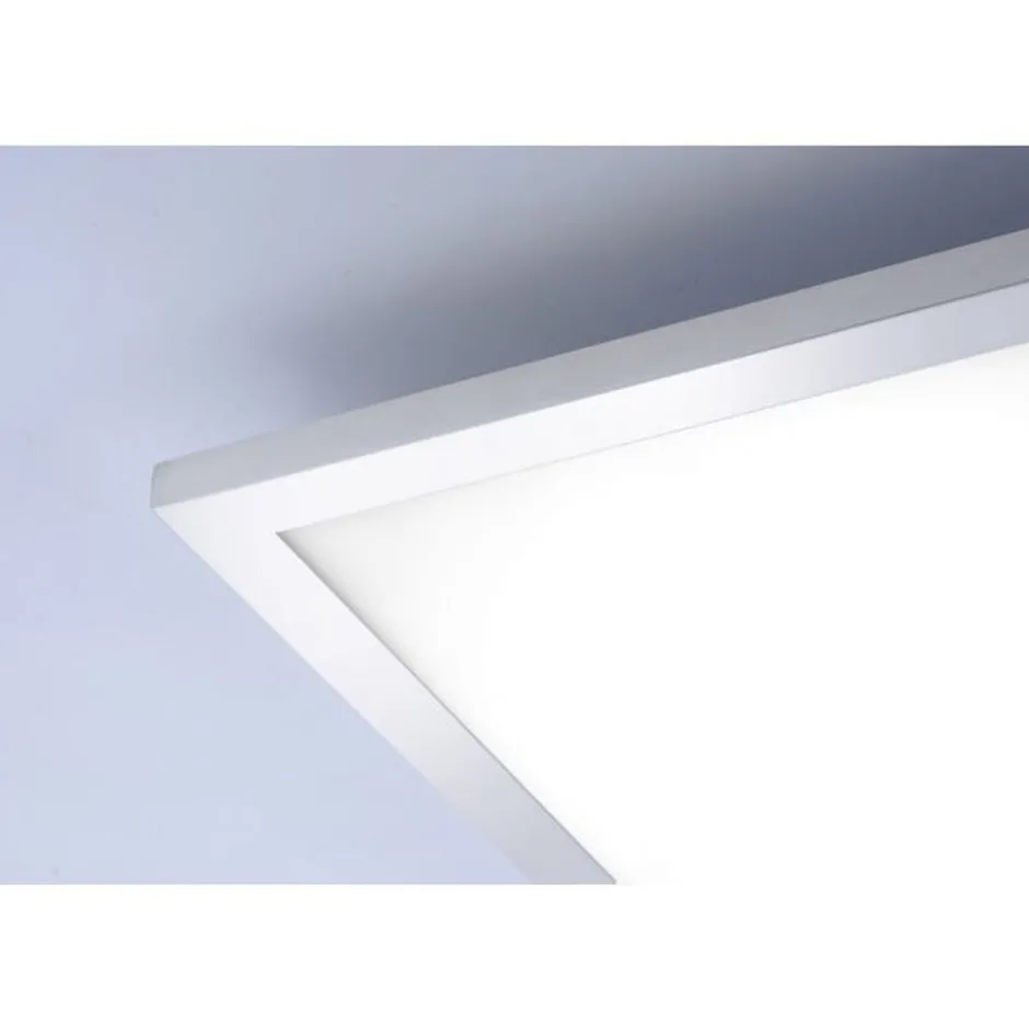 Deckenleuchten|Flurlampen*Paul Neuhaus Blendarme LED Deckenlampe in Chrom 120 cm IP44 dimmbar
