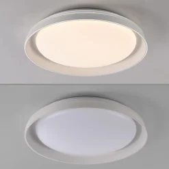 Just Light Blendarme LED Deckenlampe Weiß Ø43 cm 2630 lm dimmbar< Deckenleuchten|Flurlampen