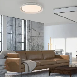 Just Light Blendarme LED Deckenlampe Weiß Ø43 cm 2630 lm dimmbar< Deckenleuchten|Flurlampen