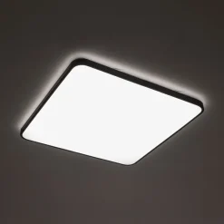 Nowodvorski Blendarme LED Deckenlampe Schwarz Metall 3000 K B:63,5< Flurlampen|Bürolampen