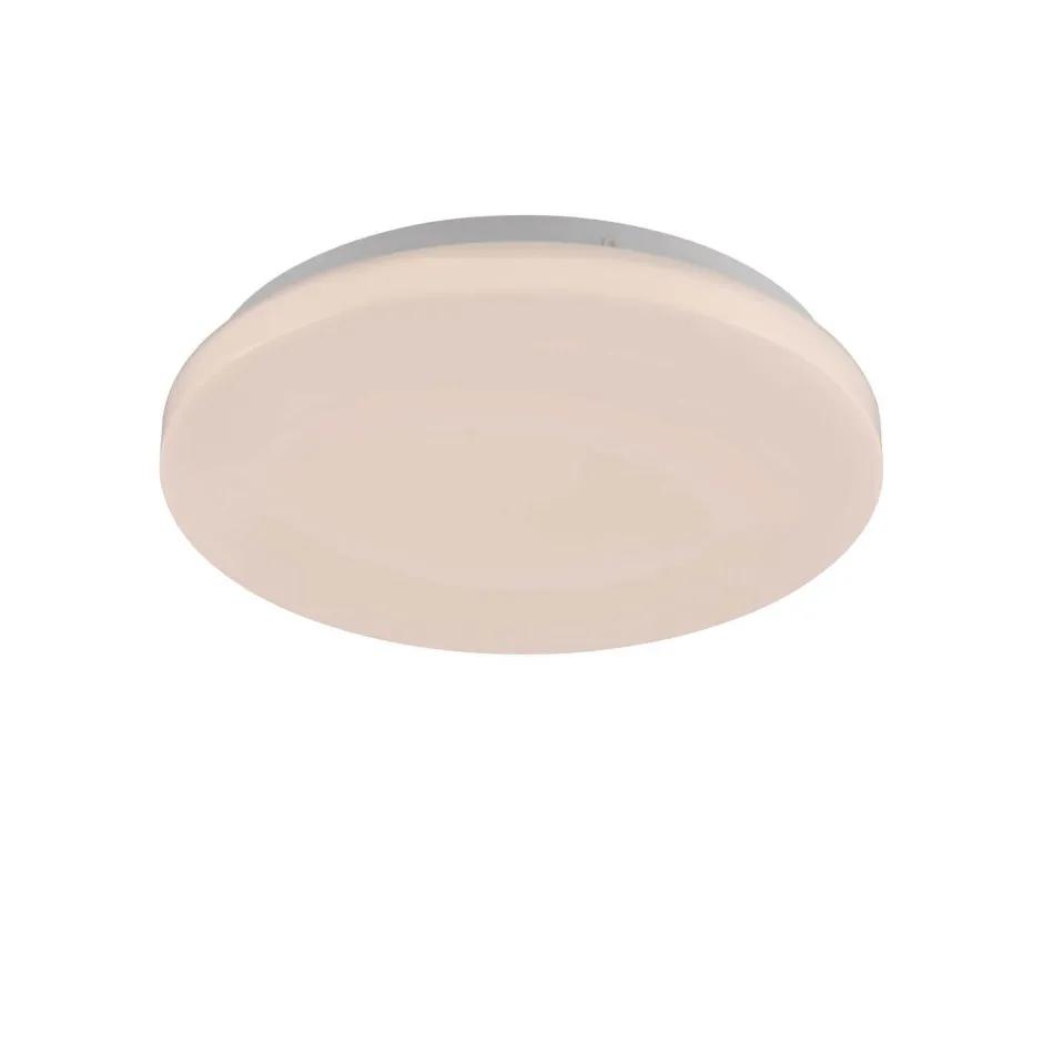 Just Light Blendarme LED Deckenlampe Weiß Ø22 cm rund 8 W wohnlich< Deckenleuchten|Flurlampen