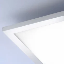 Paul Neuhaus Blendarme LED Deckenlampe in Chrom L:45 cm IP44 dimmbar< Deckenleuchten|Flurlampen