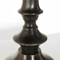 Steinhauer Blendarme Nachttischlampe in Schwarz Gold E27 65 cm< Tischlampen|Schlafzimmer Lampen