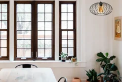 Belis Blendarme Pendelleuchte Schwarz Honig Ø34 cm E27 Retro< Hängelampen|Bürolampen