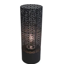 Metall Lampen|Moderne Außenleuchten*By Rydéns Bodenleuchte außen Metall E27 IP44 78 cm hoch Schwarz