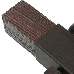 Luminex Braune Wandleuchte Echt Holz Metall Made in EU E27< Wandleuchten|Esszimmer Lampen