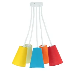 Easylight Bunte Deckenlampe Kinderzimmer flexible Arme 5flmg<Kinder Kinderzimmerlampen|Kinderlampen
