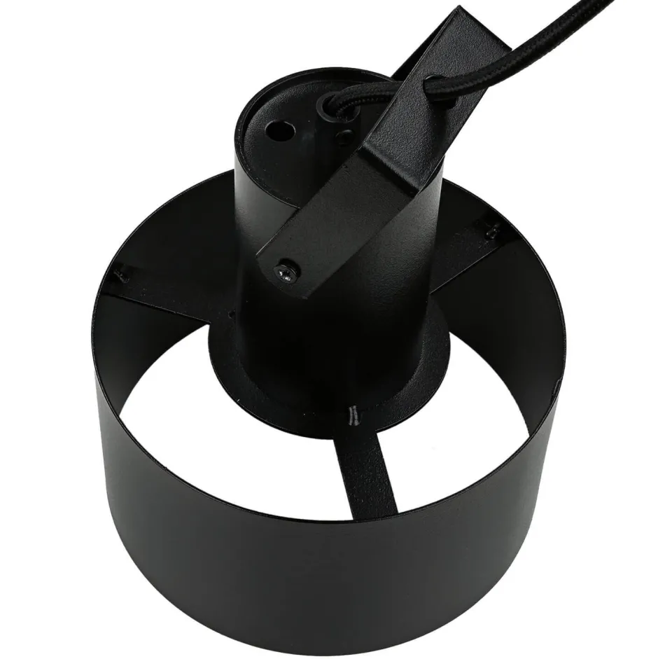 Sigma Coole Hängelampe Rif Schwarz mit Zierbügel< Hängelampen|Esszimmer Lampen