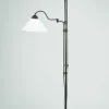 Wohnzimmerlampen|Metall Lampen*Berliner Messingleuchten Deckenfluter Antik Messing Glas E27 200 cm blendarm