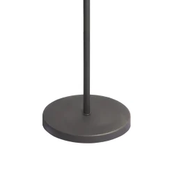 Bürolampen|Lampen Aus Aller Welt*Giovanni Battista Deckenfluter klein 152 cm Messing Glas E27 in Bronze Weiß