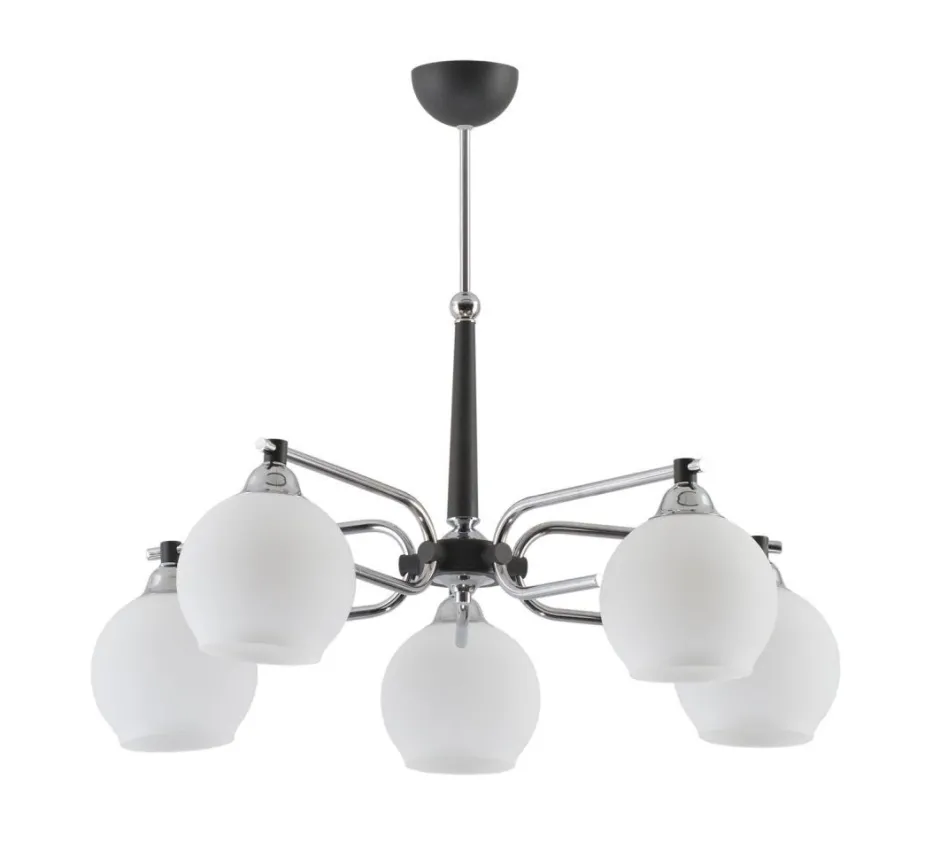 Deckenleuchten|Moderne Lampen*Jupiter Deckenlampe ARASNE Glas Metall in Graphit Ø72cm