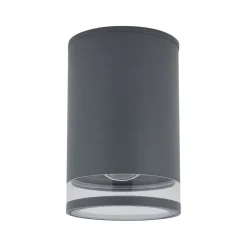 Nowodvorski Deckenlampe außen IP44 Ø 11 cm klein Grau für E27< Metall Lampen|Moderne Außenleuchten