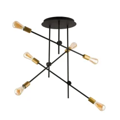 Deckenleuchten|Bürolampen*Nowodvorski Deckenlampe Axis Schwarz Metall